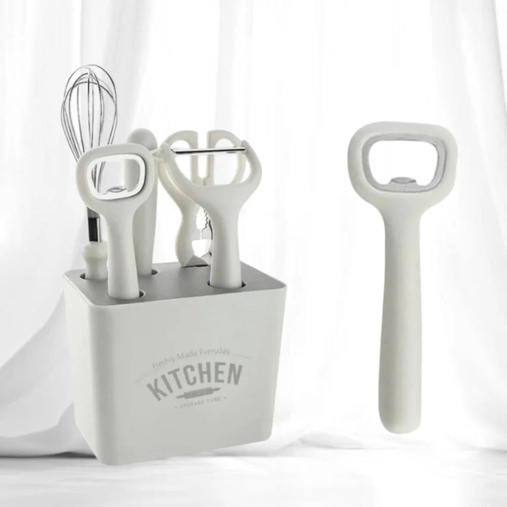 Kitchen Gadget ~ Small Tool Set for Your Kitchen with Storage. 6 Pcs NWT